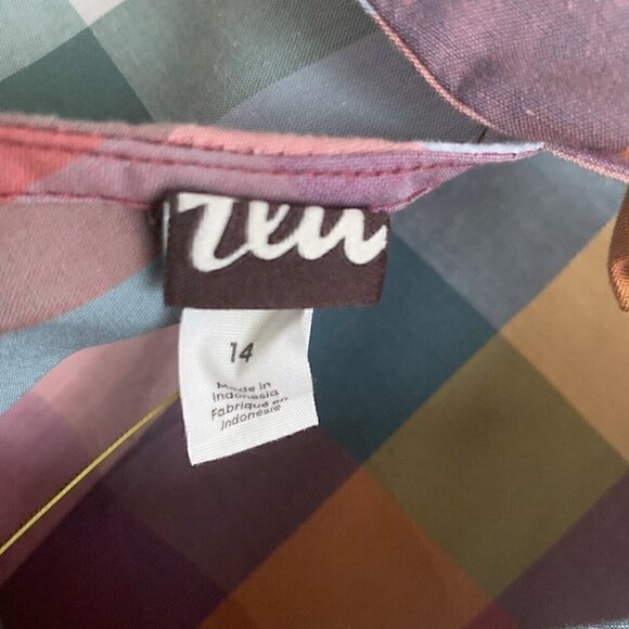 NWT Tea Collection Tiered Tie Back Girl Top, 14 Years - Picture 10 of 11